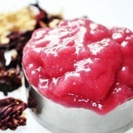 Hibiscus face mask recipe