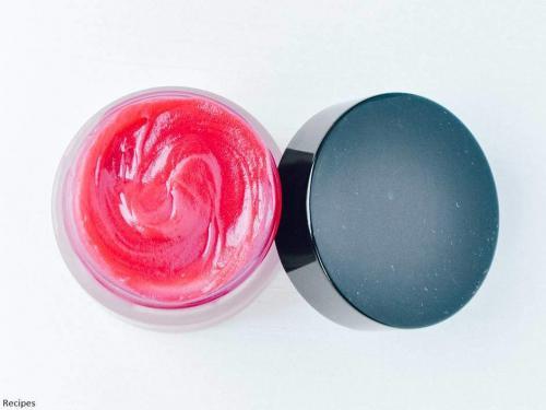 how to make organic pink lip balm