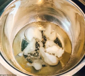 DIY whipped body butter