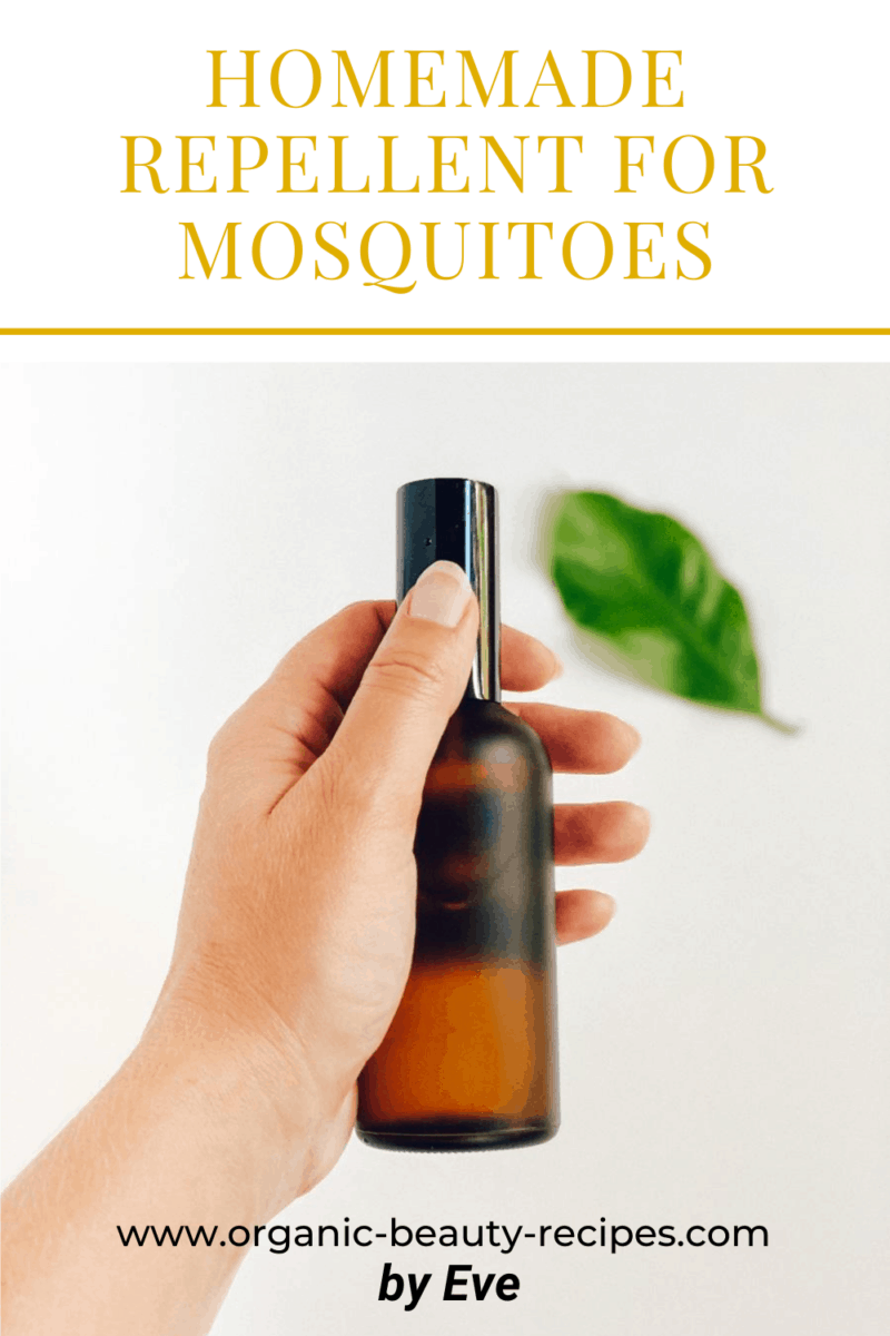 Homemade Repellent For Mosquitoes | Organic Beauty Recipes