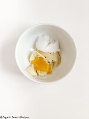 Hair Mask with Yogurt